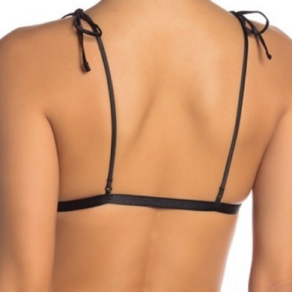 Free People Mila Tie Strap Lace Bralette - Picture 2 of 4